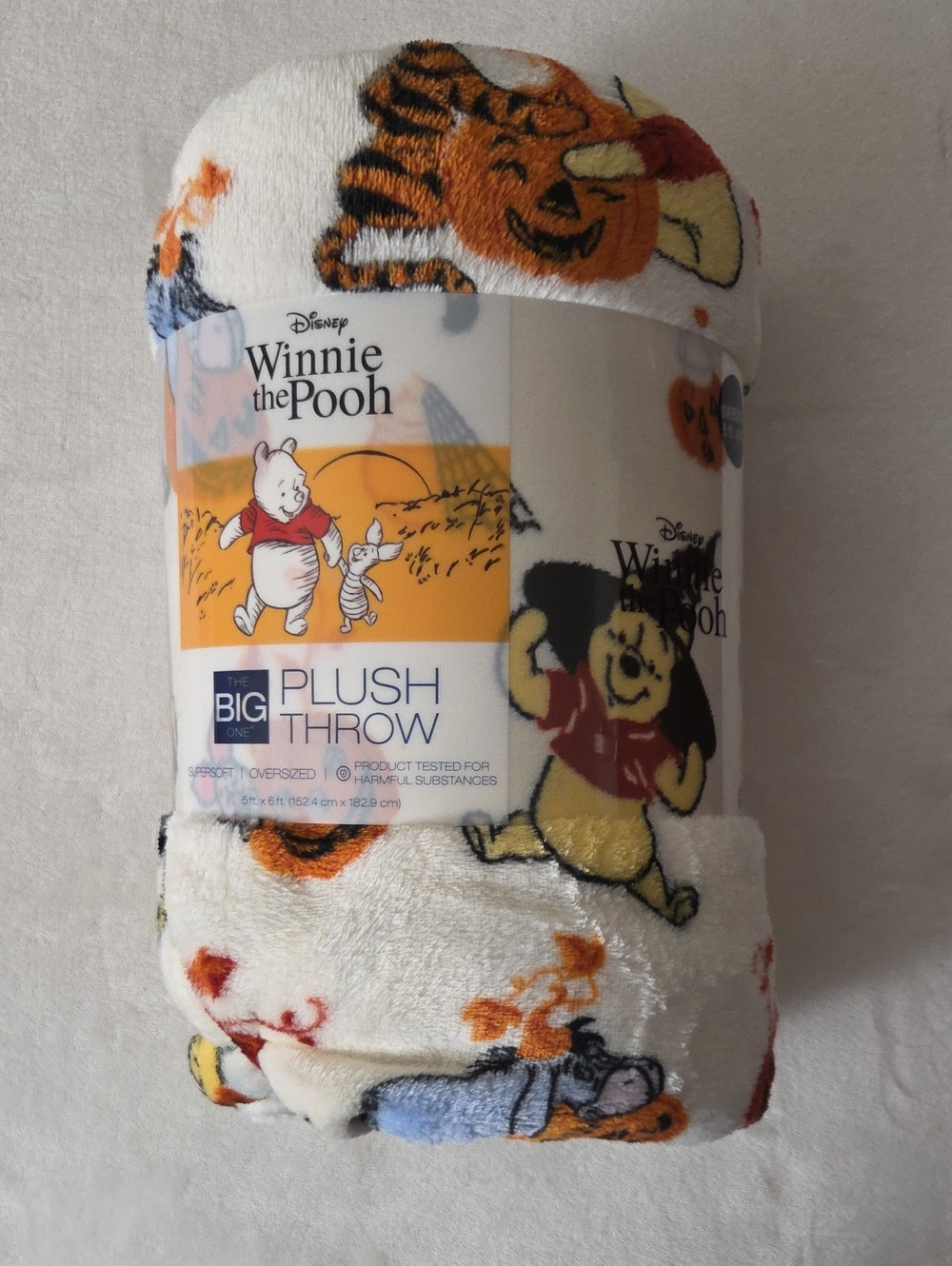 Disney Winnie the Pooh Plush Throw
